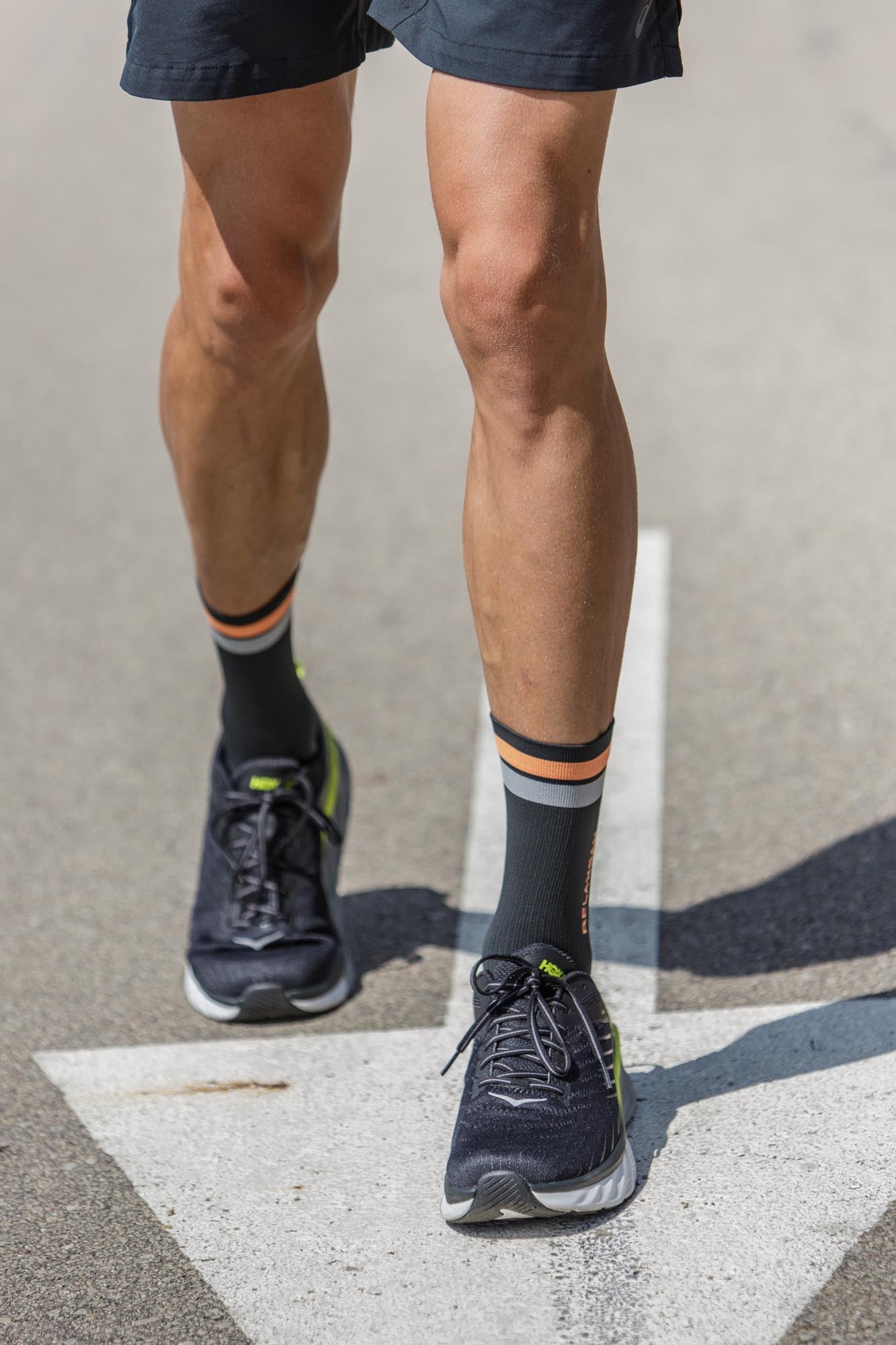 Unisex κοντές αθλητικές κάλτσες συμπίεσης Relaxsan με ίνα Dryarn® (Ζεύγος)